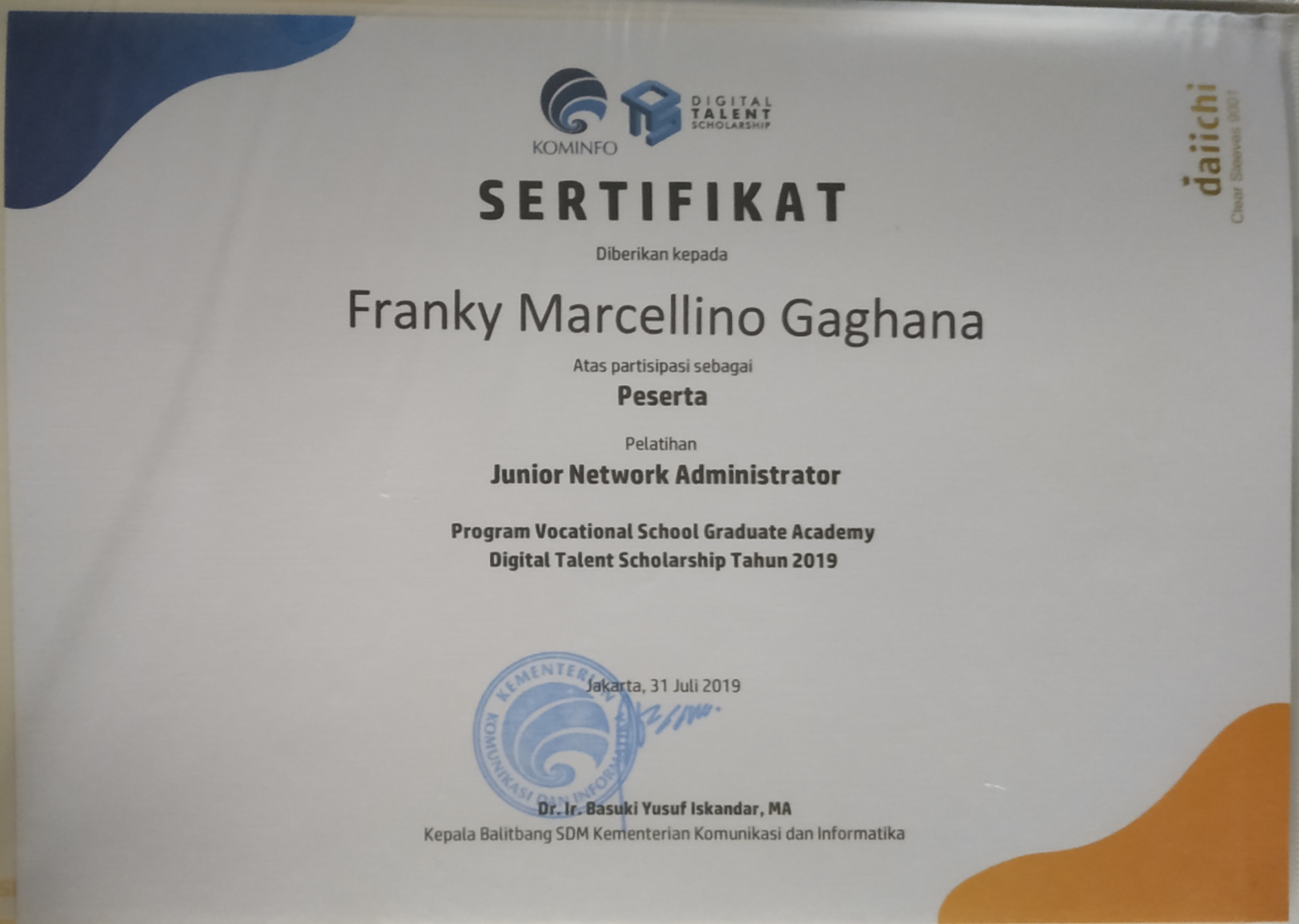 DTS JNA 2019